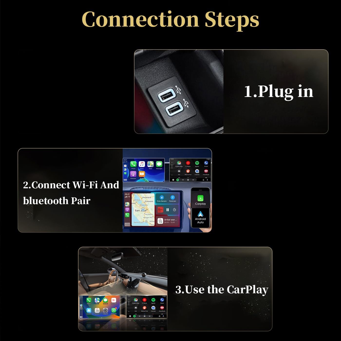 Wireless CarPlay Adapter - keep original control