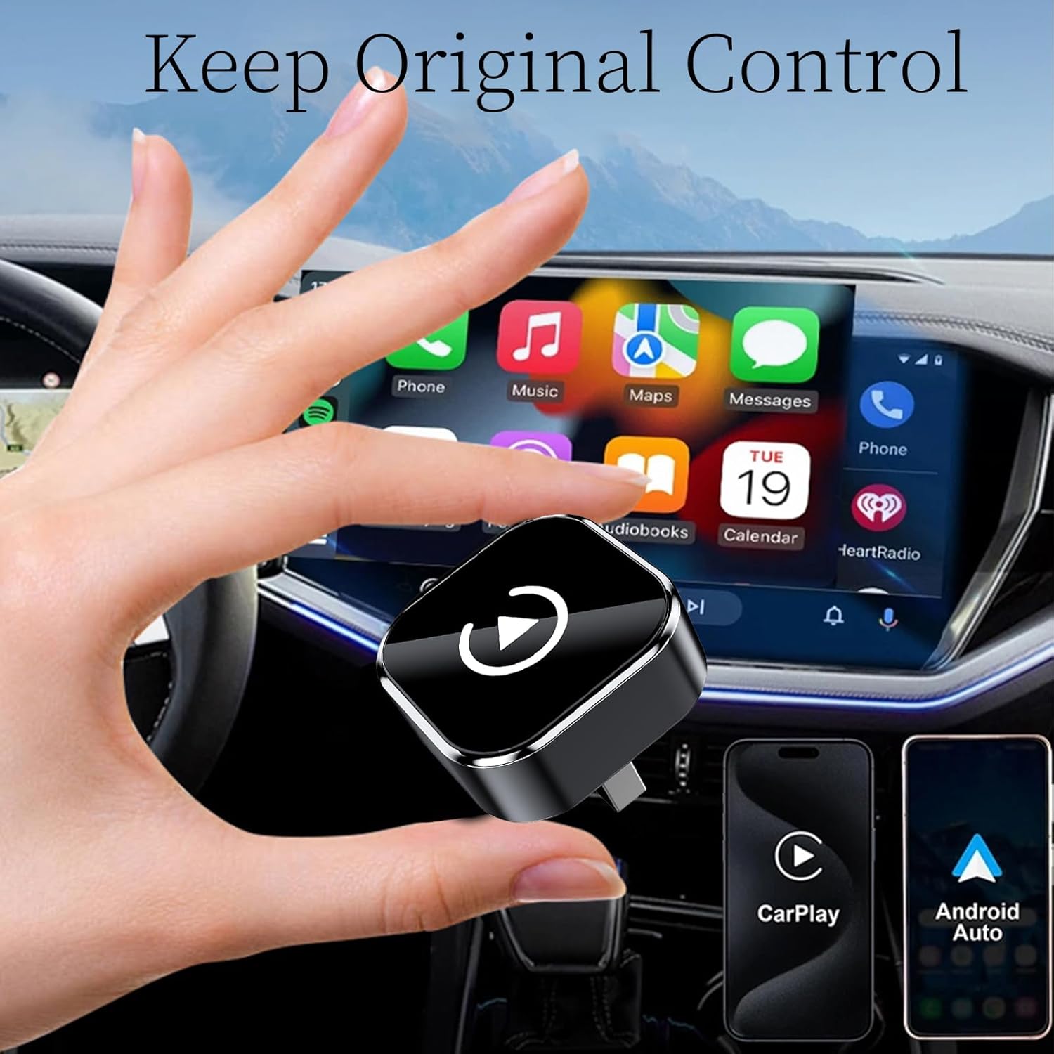 Wireless CarPlay Adapter - additional view
